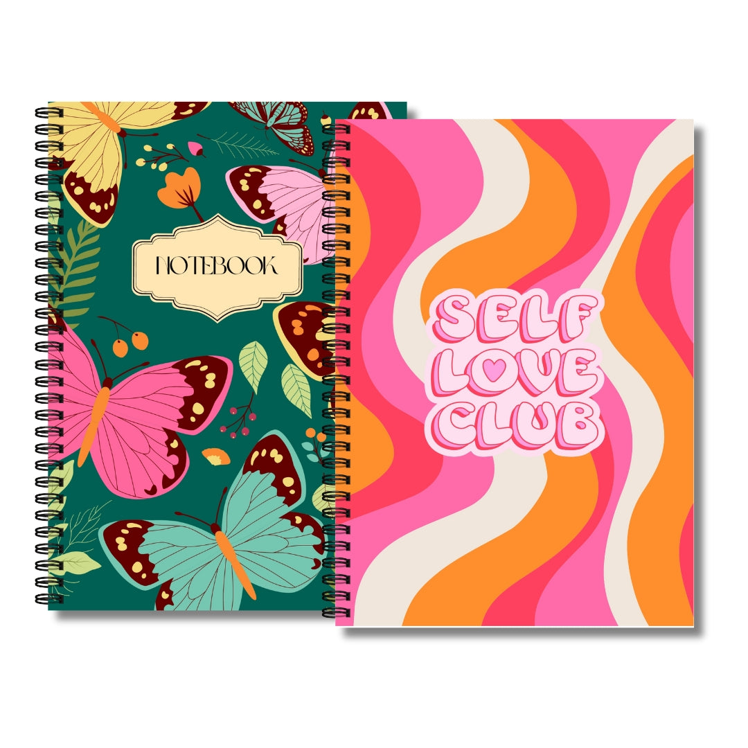 Self love club & Butterfly garden PACK OF 2
